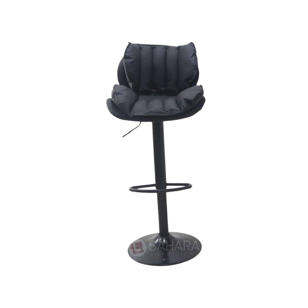 Tabouret en couleur noir